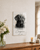 Personalized Pet Memorial Frameless Glass Photo Print