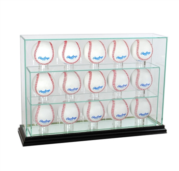15 Upright Baseball Display Case