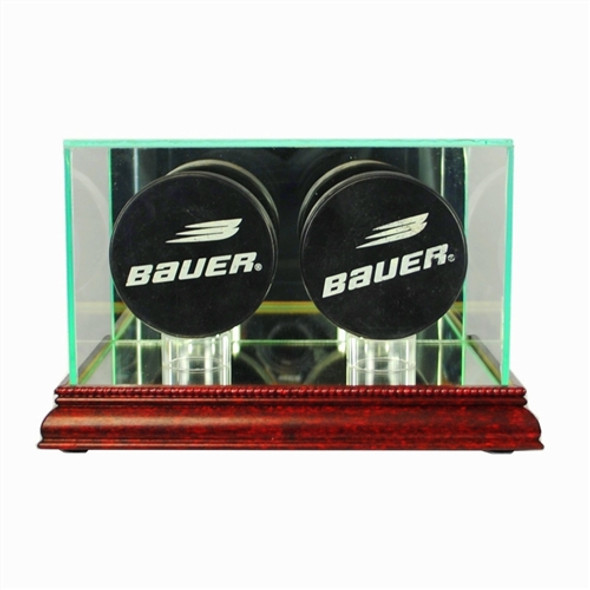 Double Puck Display Case