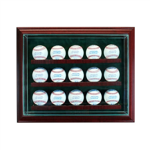 15 Baseball Cabinet Style Display Case