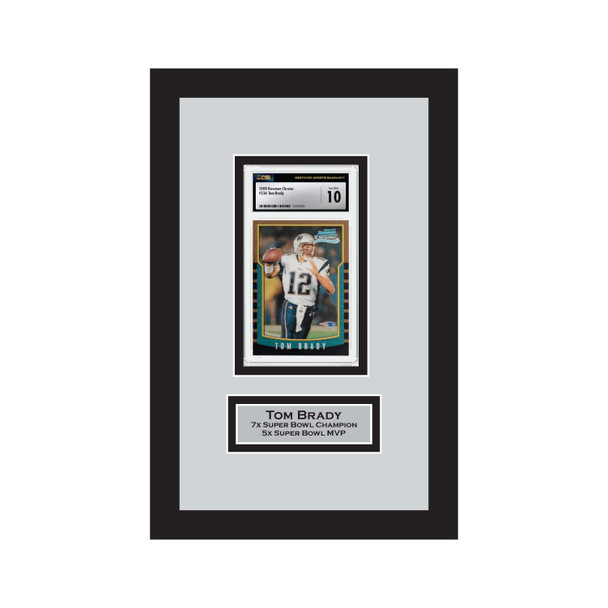 Personalized Graded Sports Card Frame