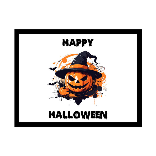 Jack-O'-Lantern Halloween Print