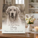 Personalized Pet Memorial Wrapped Canvas Print