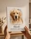 Personalized Pet Memorial Wrapped Canvas Print