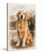 Personalized Pet Memorial Wrapped Canvas Print
