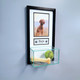 Pet Memorial Display Case with 5x7 Photo Print and Custom Engraving