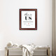 Personalized Printed Wood Frame with "This is Us" along with Couples First Names and Date |  Available in Multiple Sizes