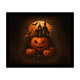 Jack-O-Lantern Mix Dark Halloween Print