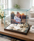 Personalized Photo Glass Wedding Card Box