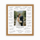 Signature Moment Frame – Personalized Framed Canvas Print with Custom Text