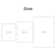 Personalized Wedding Welcome Sign – Half Photo Style | Framed Canvas, Wrapped Canvas & Foam Board | 3 Sizes