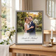 Personalized Framed Canvas Wedding Photo Print