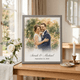 Personalized Framed Canvas Wedding Photo Print