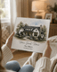 Personalized New Home Frameless Glass Photo Print