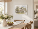 Personalized New Home Frameless Glass Photo Print