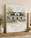 Personalized New Home Wrapped Canvas Photo Print