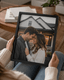 Personalized New Home Framed Canvas Photo Print