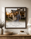 Personalized New Home Framed Canvas Photo Print