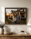 Personalized New Home Framed Canvas Photo Print