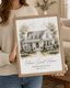 Personalized New Home Framed Canvas Photo Print