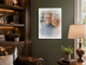 Personalized Retirement Glass Print