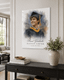 Personalized Graduation Glass Print