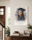 Personalized Graduation Glass Print