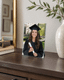 Personalized Graduation Glass Print