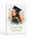 Personalized Graduation Glass Print