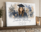 Personalized Graduation Wrapped Canvas Print