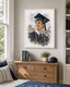 Personalized Framed Graduation Canvas