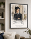 Personalized Framed Graduation Canvas