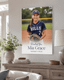 Personalized Athlete Glass Print
