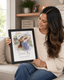 Personalized Framed Athlete Canvas