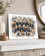 Personalized Team Glass Print