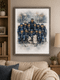 Personalized Framed Team Canvas