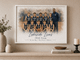 Personalized Framed Team Canvas
