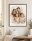 Personalized Framed Family Canvas