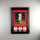 Wall Mounted Triple Baseball 8 x 10