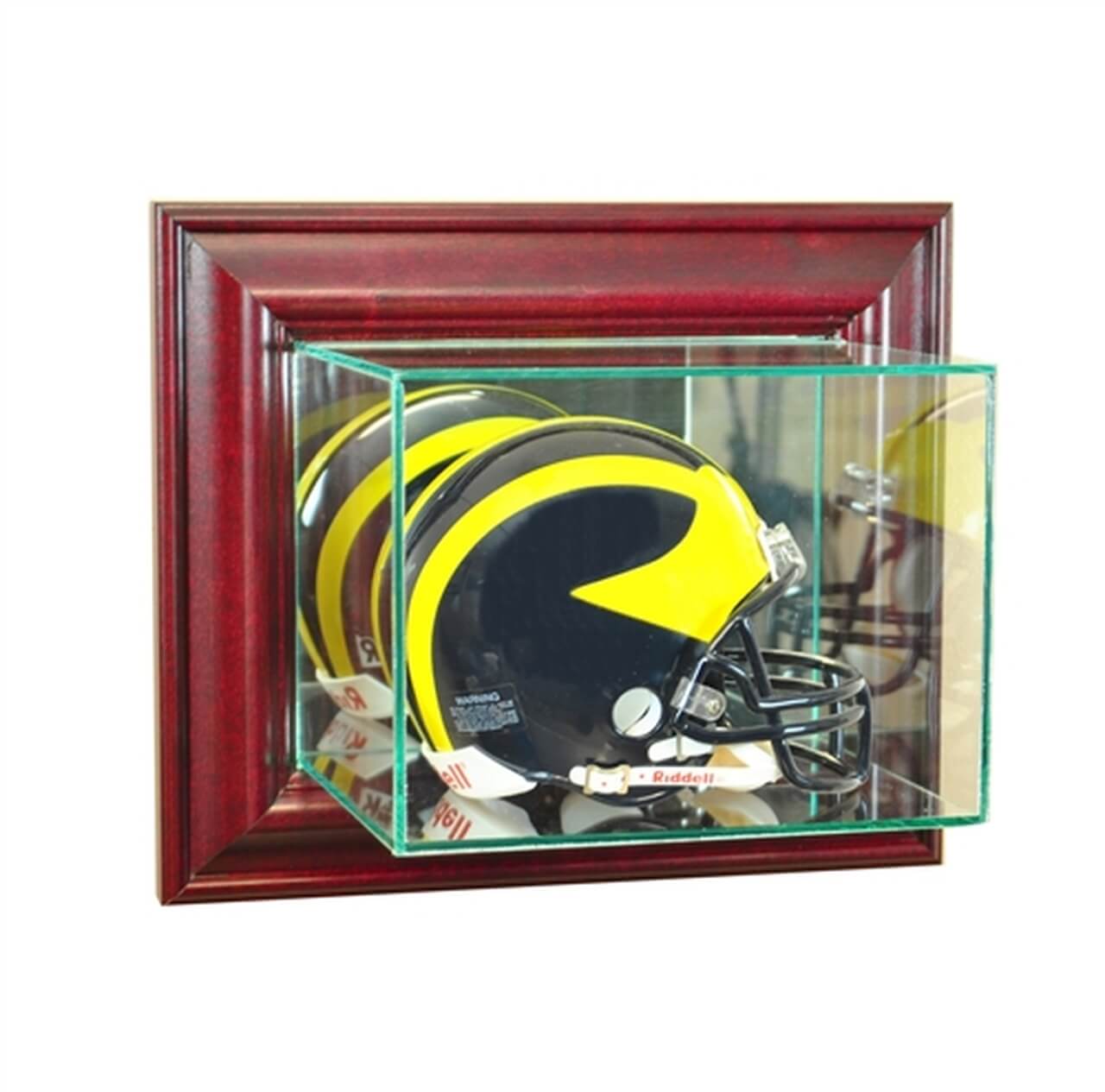 Wall Mounted Mini Helmet L Shaped Display Stand Vertical 