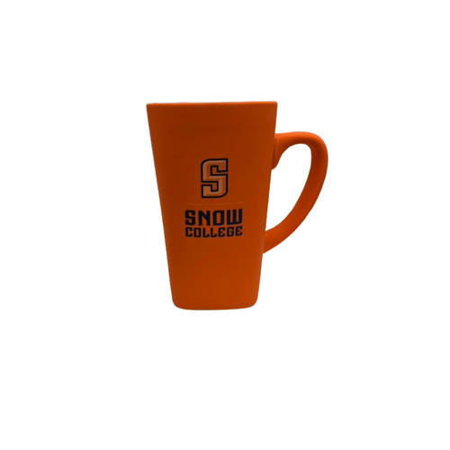 SNOW COLLEGE SOFT TOUCH MUG W/LID