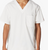 WHITE SCRUB TOPS