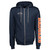 Badgers Navy Zip Hoodie