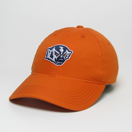 ORANGE COOL FIT HAT WITH BADGER