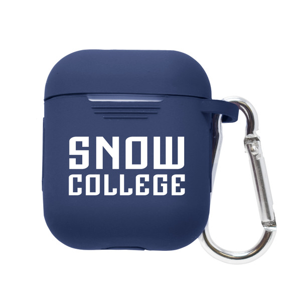 NAVY SNOW SILICONE AIRPOD CHARGING CASE