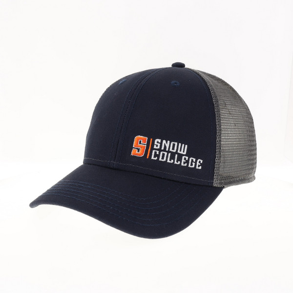 OFFSET NAVY/GREY TRUCKER