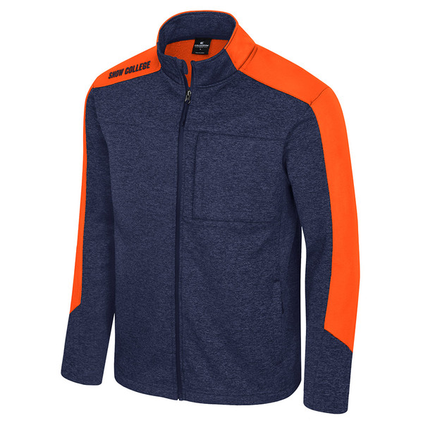 NAVY AND ORANGE JACKET