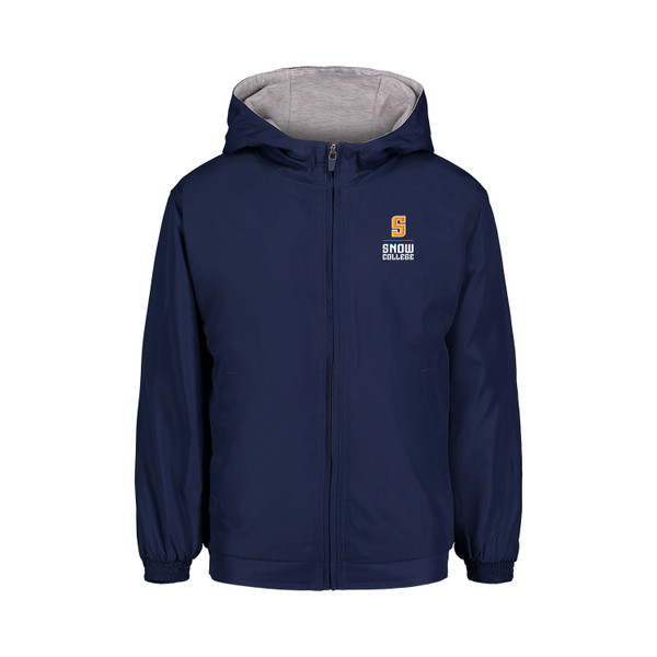 NAVY LIBERTY HOODED JACKET