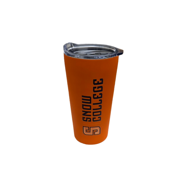 SNOW 18OZ TUMBLER W/LID - ORANGE