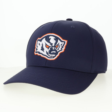 ファングッズ NEW ERA x BREX 940 BRECKY COLLEGE NAVY B9X STRETCH FIT NAVY HAT W/BADGER - Snow College Campus Store